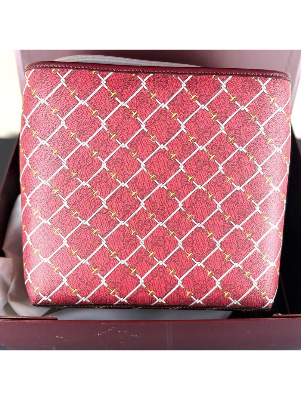 🧧 GUCCI Chinese New Year Collection GG Emblem Small Bucket Bag